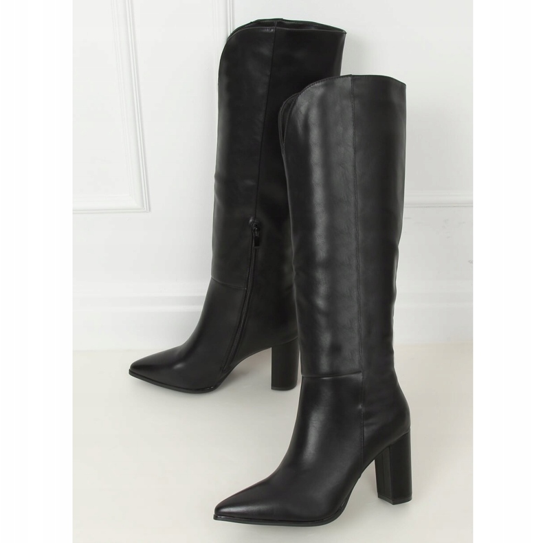 Klasszikus fekete magassarkú RB94P Black 1