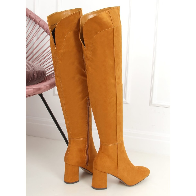 Mézes magassarkú M247 Sárga 1