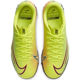 Nike Mercurial Vapor 13 Academy Mds Tf Junior CJ1178 703 futballcipő sokszínű sárga 1