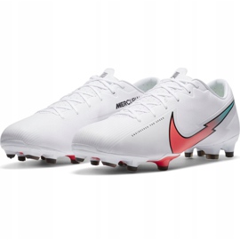 Nike Mercurial Vapor 13 Academy FG / MG M AT5269 163 futballcipő fehér 2 Nike Mercurial Vapor 13 Academy FG / MG M AT5269 163 futballcipő fehér 2
