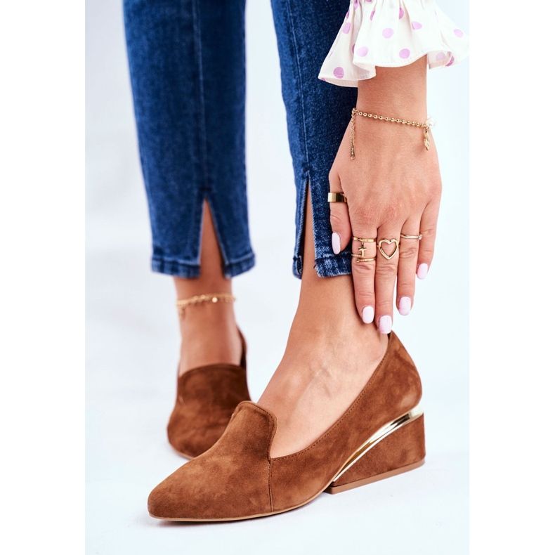 Női Brogues Exquisite Brown 1205 barna 1