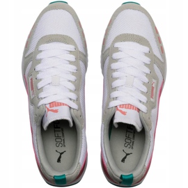 Női cipő Puma R78 W 373117 12 bézs fehér narancssárga rózsaszín zöld 2