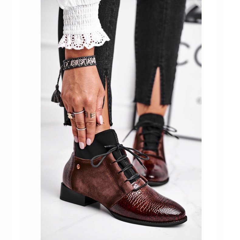 Női csizma Bőr Maciejka Barna 04744-02 1 Női csizma Bőr Maciejka Barna 04744-02 1