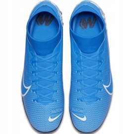 Nike Mercurial Superfly 7 Academy Tf AT7978 414 futballcipő sokszínű kék 1