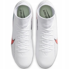 Nike Mercurial Superfly 7 Academy FG / MG AT7946 163 futballcipő fehér fehér 1