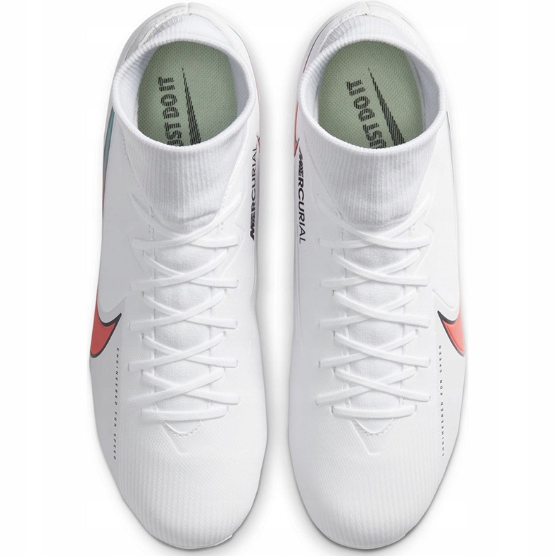 Nike Mercurial Superfly 7 Academy FG / MG AT7946 163 futballcipő fehér fehér 1
