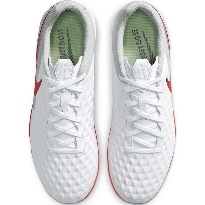 Nike Tiempo Legend 8 Academy Tf AT6100 163 futballcipő fehér fehér 1
