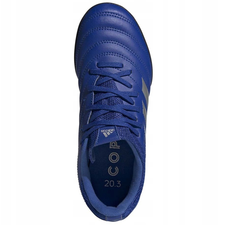 Adidas Copa 20.3 Tf Junior EH0915 futballcipő kék kék 1