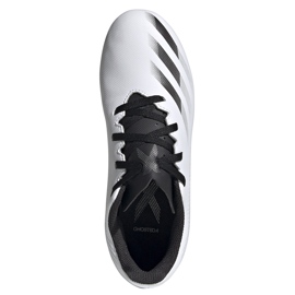 Adidas X GHOSTED.4 FxG Junior FW6798 futballcipő fehér fehér 1