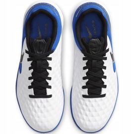 Nike Tiempo Legend 8 Academy Ic Junior AT5735 104 futballcipő fehér 1