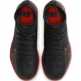 Nike Mercurial Superfly 7 Academy Ic Junior AT8135 060 futballcipő fekete fekete 1