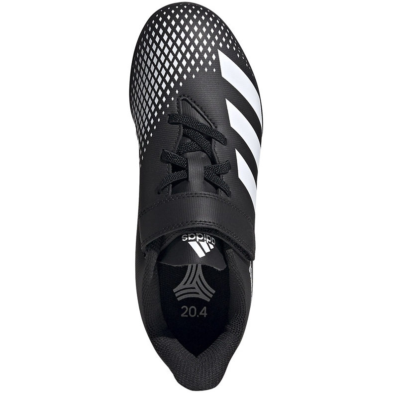 Adidas Predator 20.4 H&amp;L Tf Jr FW9225 futballcipő fekete fekete 1