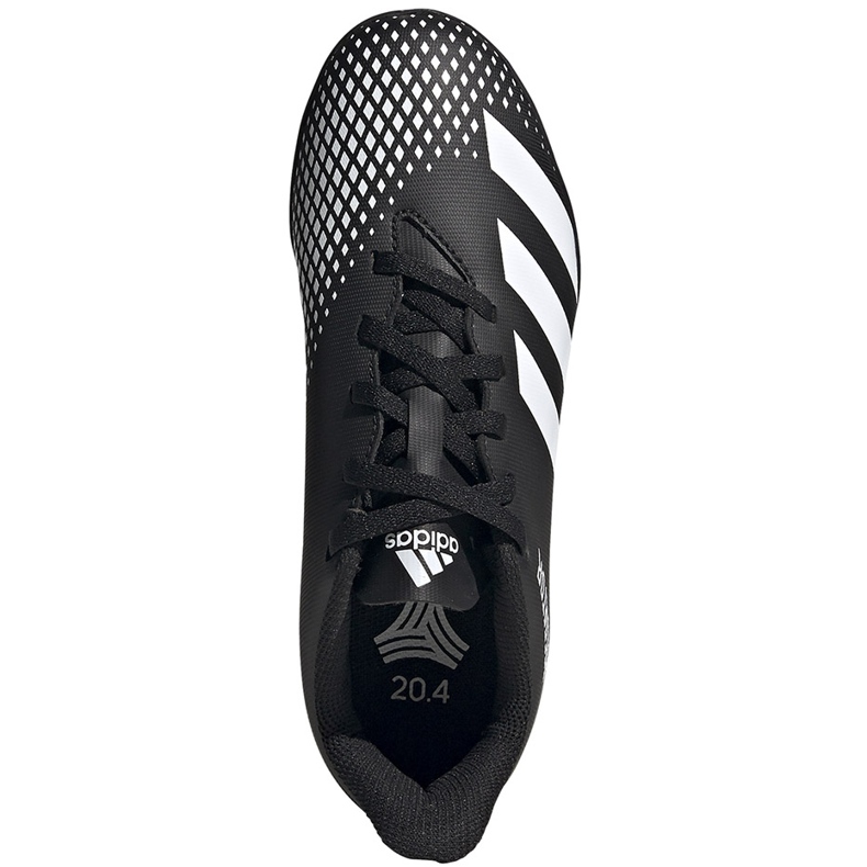 Adidas Predator 20.4 Tf Junior FW9223 futballcipő fekete fekete 1