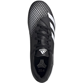 Adidas Predator 20.4 Tf FW9205 futballcipő fekete fekete 1
