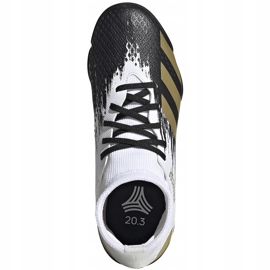 Adidas Predator 20.3 Tf Junior FW9220 futballcipő fehér 1