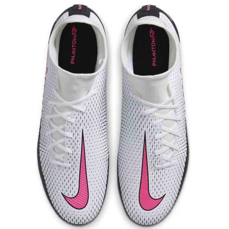 Nike Phantom Gt Academy Df FG / MG CW6667 160 futballcipő fehér fehér 1
