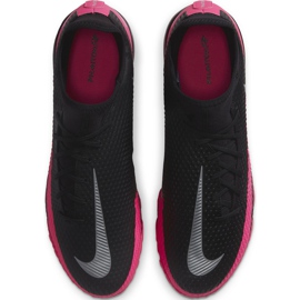 Nike Phantom Gt Academy Df Tf CW6666 006 futballcipő fekete fekete 1