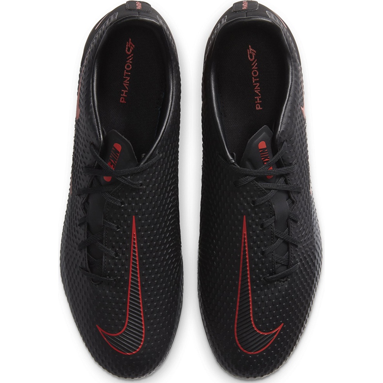 Nike Phantom Gt Academy FG / MG CK8460 060 futballcipő fehér fekete 1