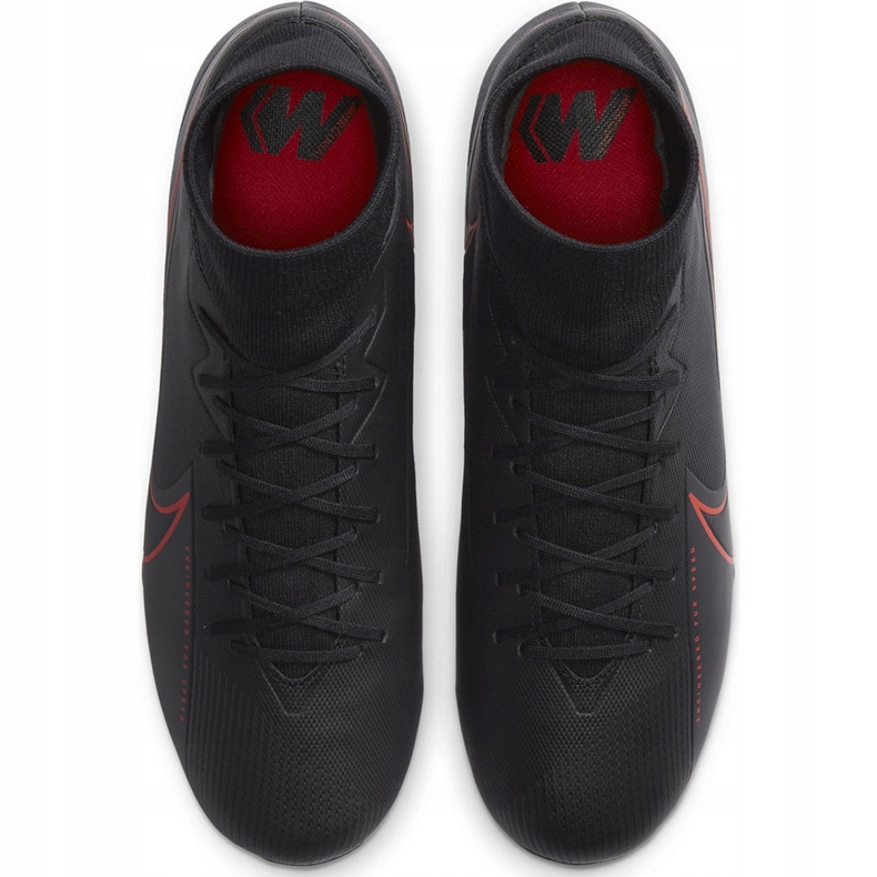 Nike Mercurial Superfly 7 Academy FG / MG AT7946 060 futballcipő fekete fekete 1