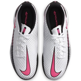 Nike Phantom Gt Academy Ic Junior CK8480 160 futballcipő fehér fehér 1