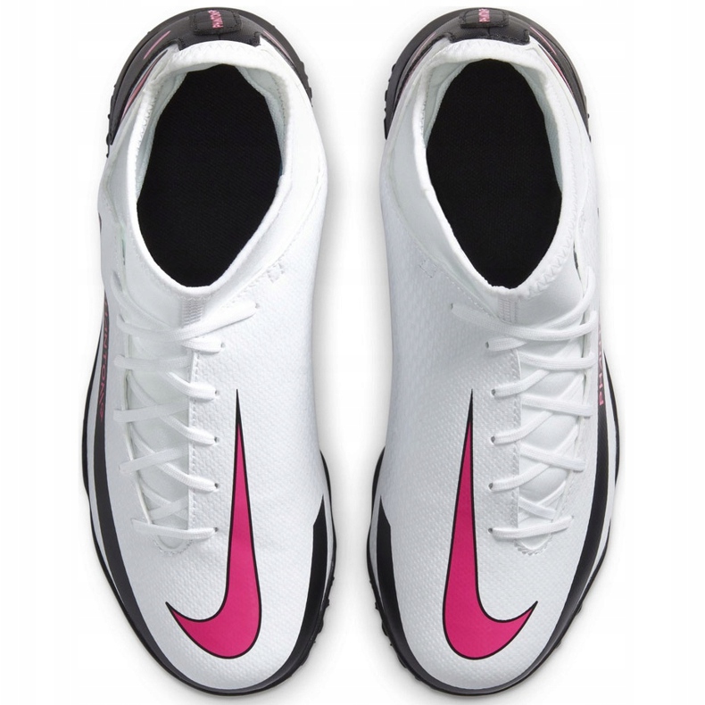 Nike Phantom Gt Club Df Tf Junior CW6729 160 futballcipő fehér fehér 1