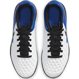 Nike Tiempo Legend 8 Club Tf Junior AT5883 104 futballcipő kék fehér 1