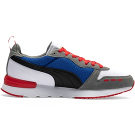 Férfi cipő Puma R78 fehér-kék-piros-fekete 373117 10 sötétkék szürke 1