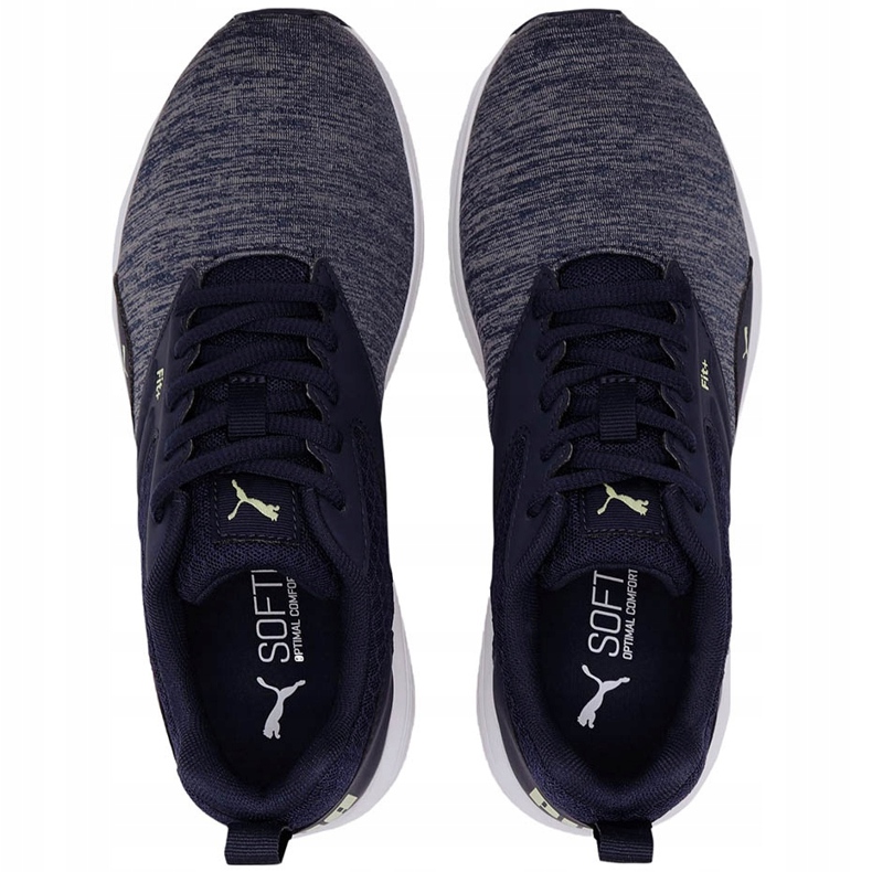 Gyermekcipő Puma Nrgy Comet sötétkék 190675 17 szürke 2