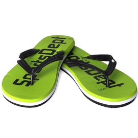 Férfi papucs 4F neonzöld H4L20 KLM006 41N 1