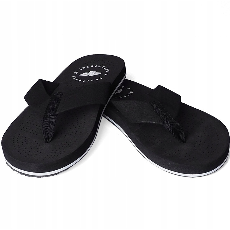 Férfi 4F papucs mélyfekete H4L20 KLM004 20S 1