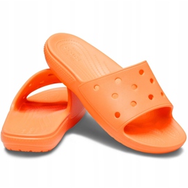 Crocs Classic Slide női papucs sárgabarack 206121 801 narancs 1