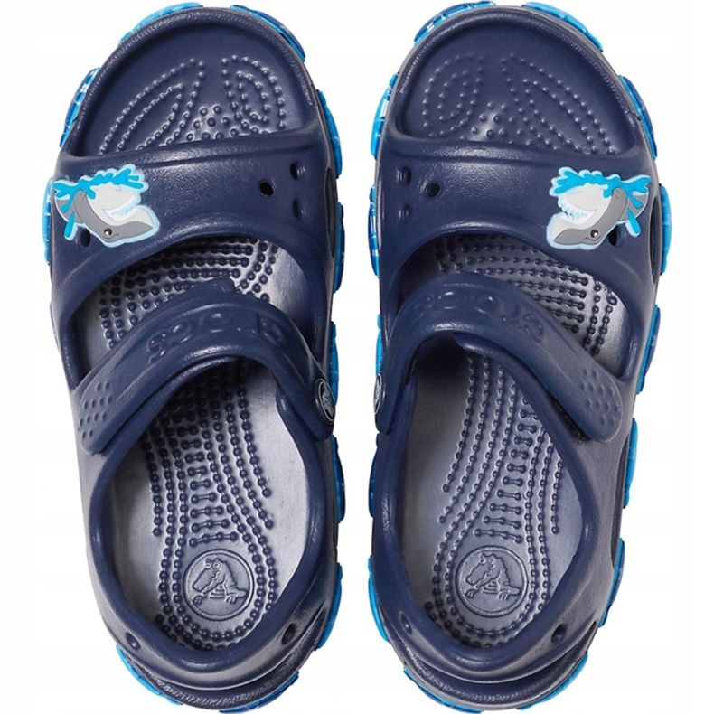 Crocs gyermek szandál Crocs Fl Shark Band Sandal B sötétkék 206365 410 1