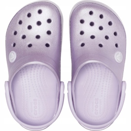Crocs gyerekeknek Crocband Glitter Clog Kids lila 205 936 530 ibolya 1