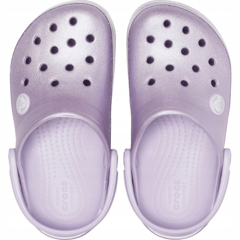 Crocs gyerekeknek Crocband Glitter Clog Kids lila 205 936 530 ibolya 1