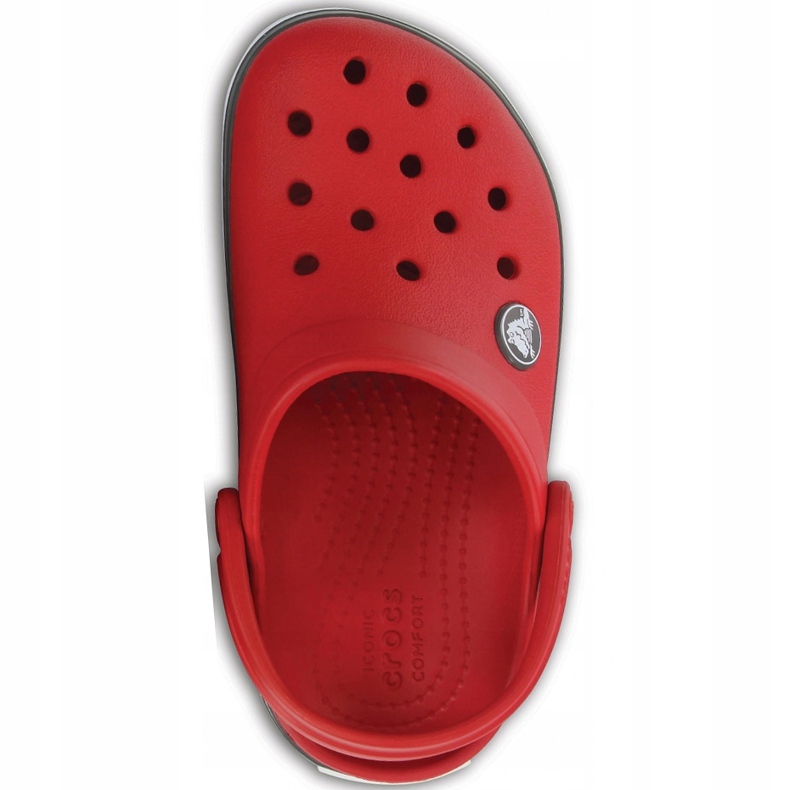 Crocs gyerekeknek Crocband Clog K piros-szürke 204537 6IB 1
