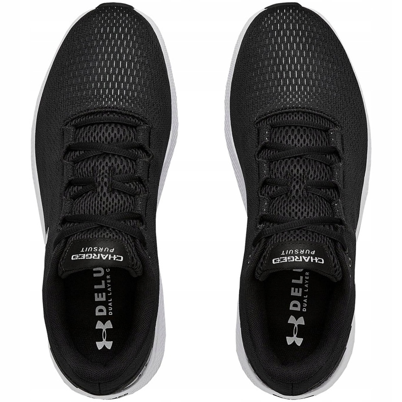 Under Armour Ua Charged Pursuit 2 férfi cipő fekete -fehér 3022594 001 1