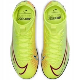 Nike Mercurial Superfly 7 Academy Mds Tf BQ5435 703 futballcipő kék, akvamarin zöld 1