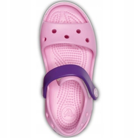 Crocs szandál gyerekeknek Crocband Sandal Kids halvány rózsaszín-lila 12856 6AI 1