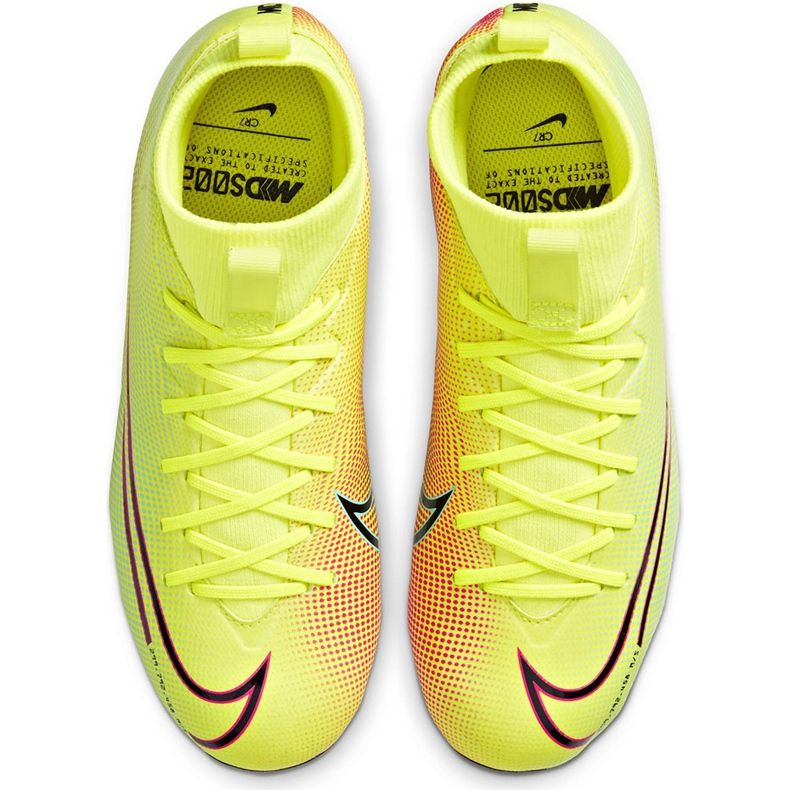 Nike Mercurial Superfly 7 Academy Mds FG / MG Junior BQ5409 703 futballcipő sárga sárga 1