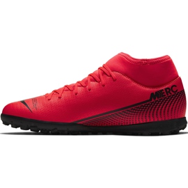 Nike Mercurial Superfly 7 Club Tf AT7980 606 futballcipő piros piros 1