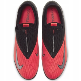 Nike Phantom Vsn 2 Academy Df Ic CD4168 606 futballcipő sokszínű piros 1