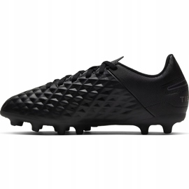 Nike Tiempo Legend 8 Club FG / MG Junior AT5881 010 futballcipő fekete fekete 1
