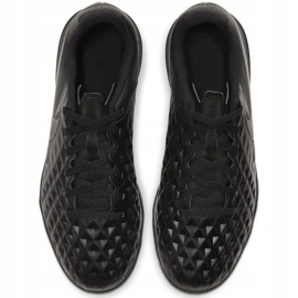 Nike Tiempo Legend 8 Club Tf Junior AT5883 010 futballcipő fekete fekete 1