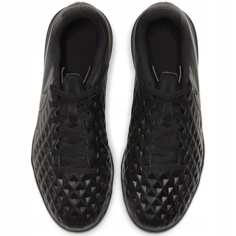 Nike Tiempo Legend 8 Club Tf Junior AT5883 010 futballcipő fekete fekete 1