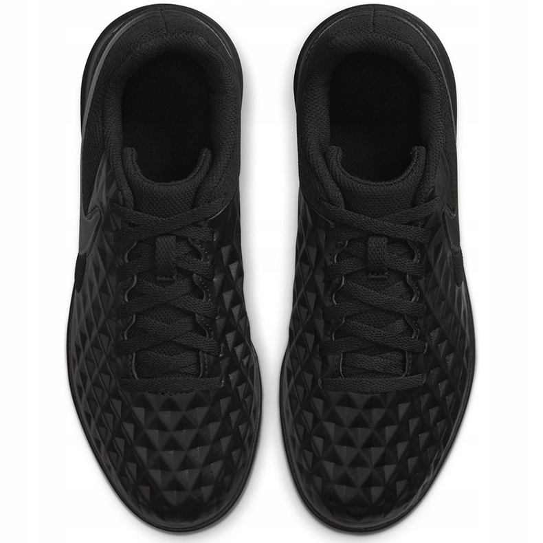 Nike Tiempo Legend 8 Club Ic Junior AT5882 010 futballcipő fekete fekete 1