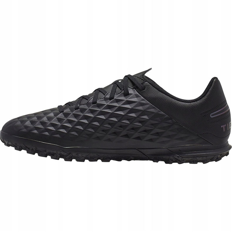 Nike Tiempo Legend 8 Club Tf AT6109 010 futballcipő fekete fekete 1
