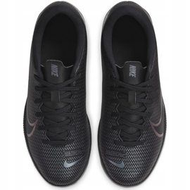 Nike Mercurial Vapor 13 Club Ic Junior AT8169 010 futballcipő fekete fekete 1