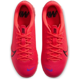 Nike Mercurial Vapor 13 Academy Tf Junior AT8145 606 futballcipő piros piros 1