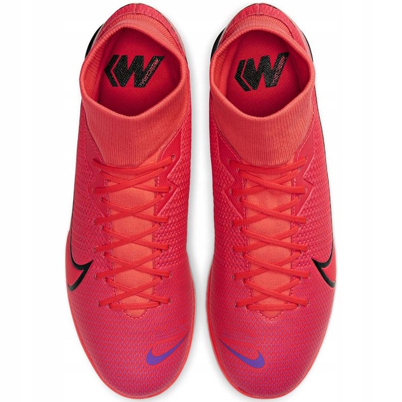 Nike Mercurial Superfly 7 Academy Ic AT7975 606 futballcipő piros piros 1