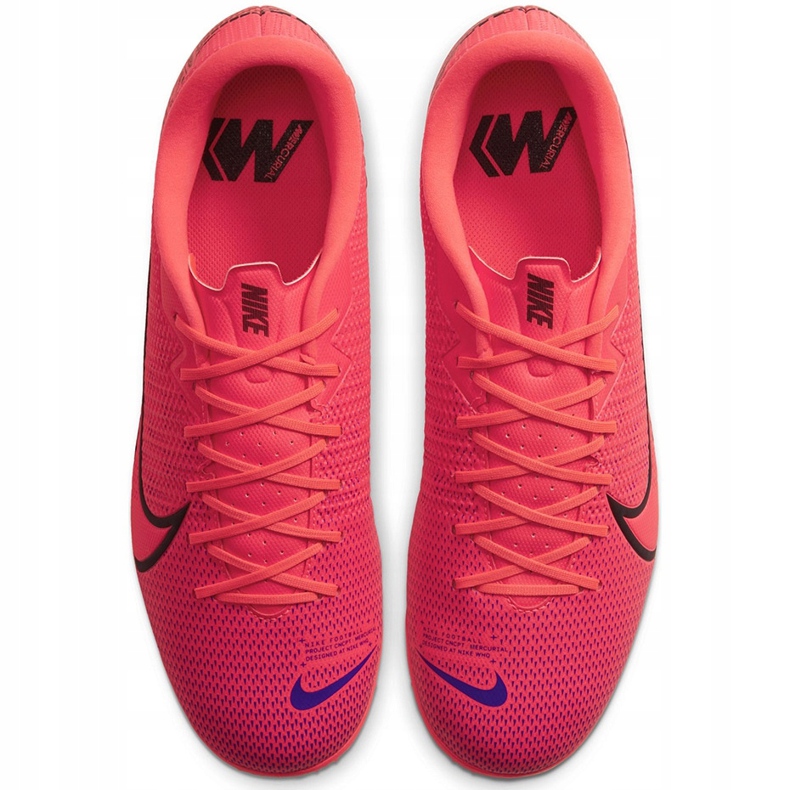 Nike Mercurial Vapor 13 Academy Tf AT7996 606 futballcipő piros piros 1